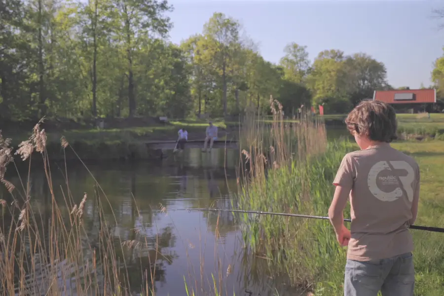 Visvijver familiecamping Kaps